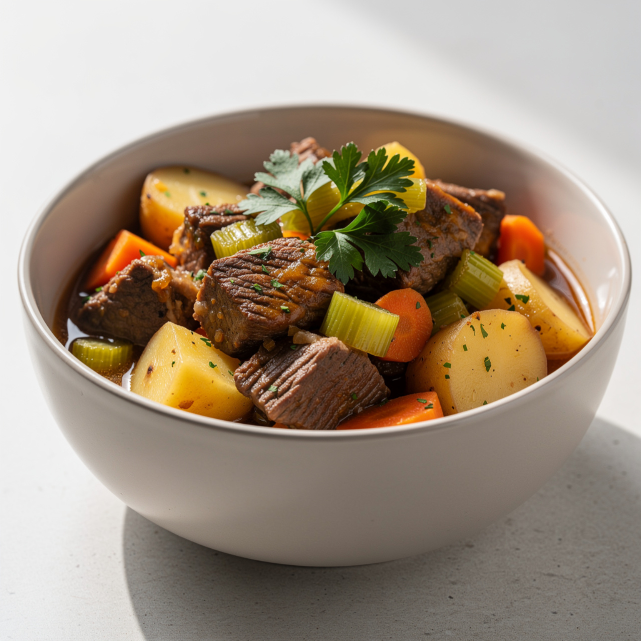 Cheap Crockpot Kielbasa and Potato Dinner
