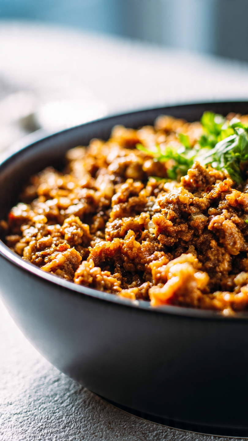 Cowboy Crockpot Casserole with Ground Beef and Potatoes