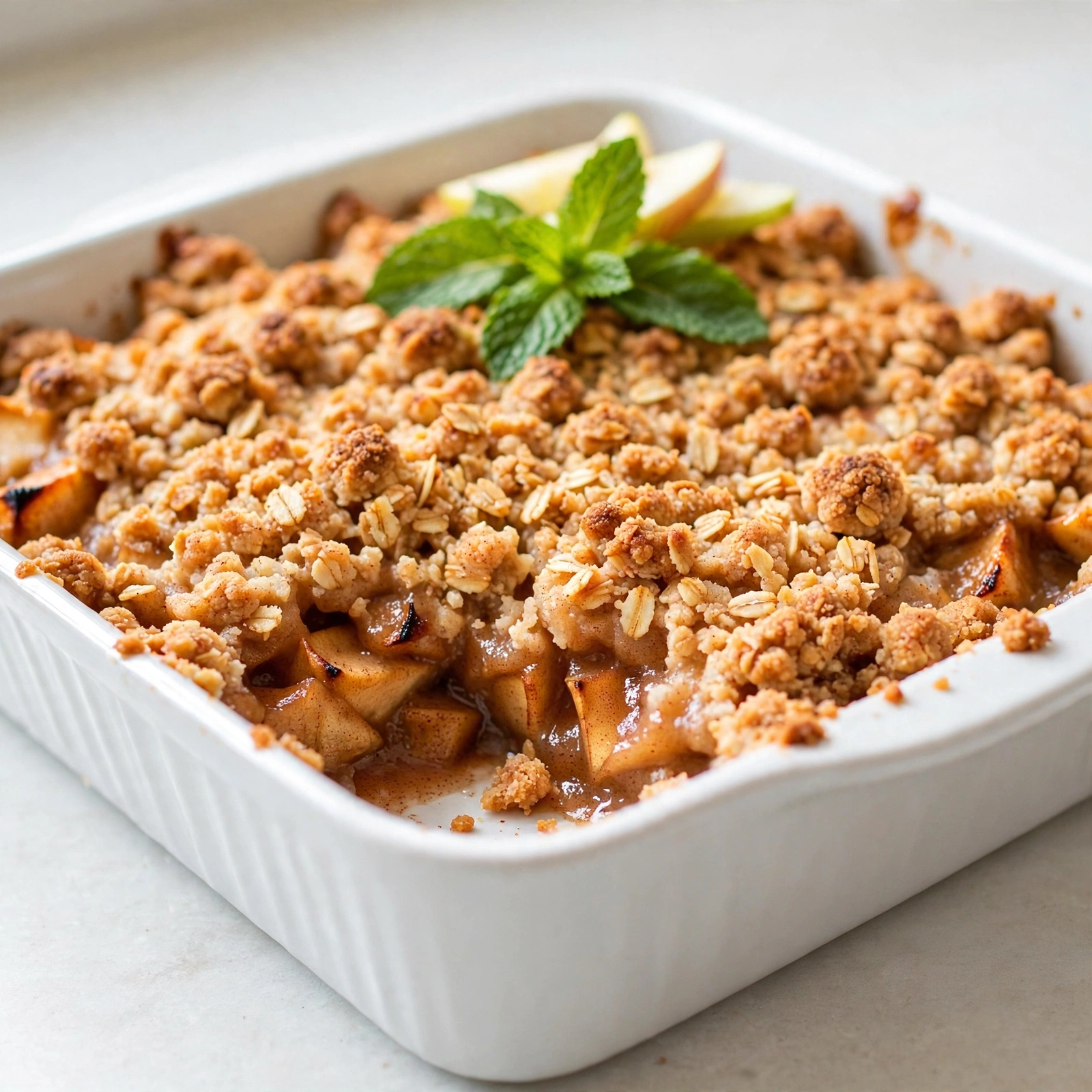 Apple Crisp Pie