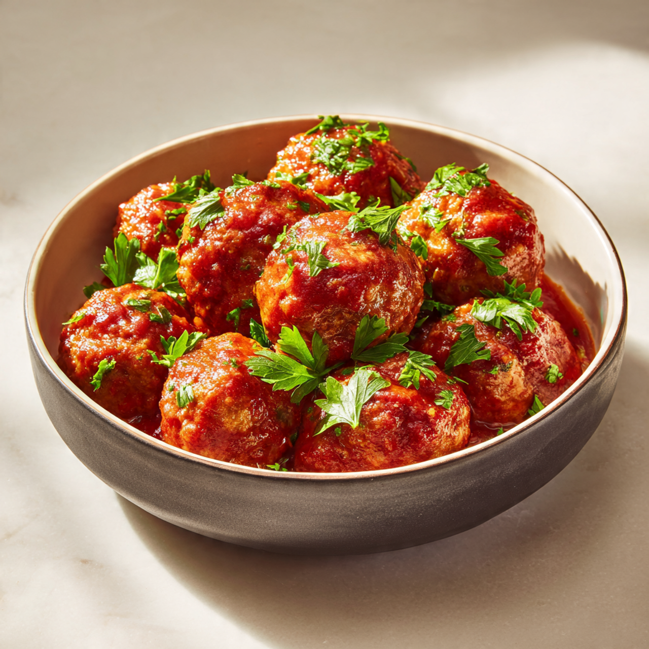 Crockpot Honey Garlic Meatballs