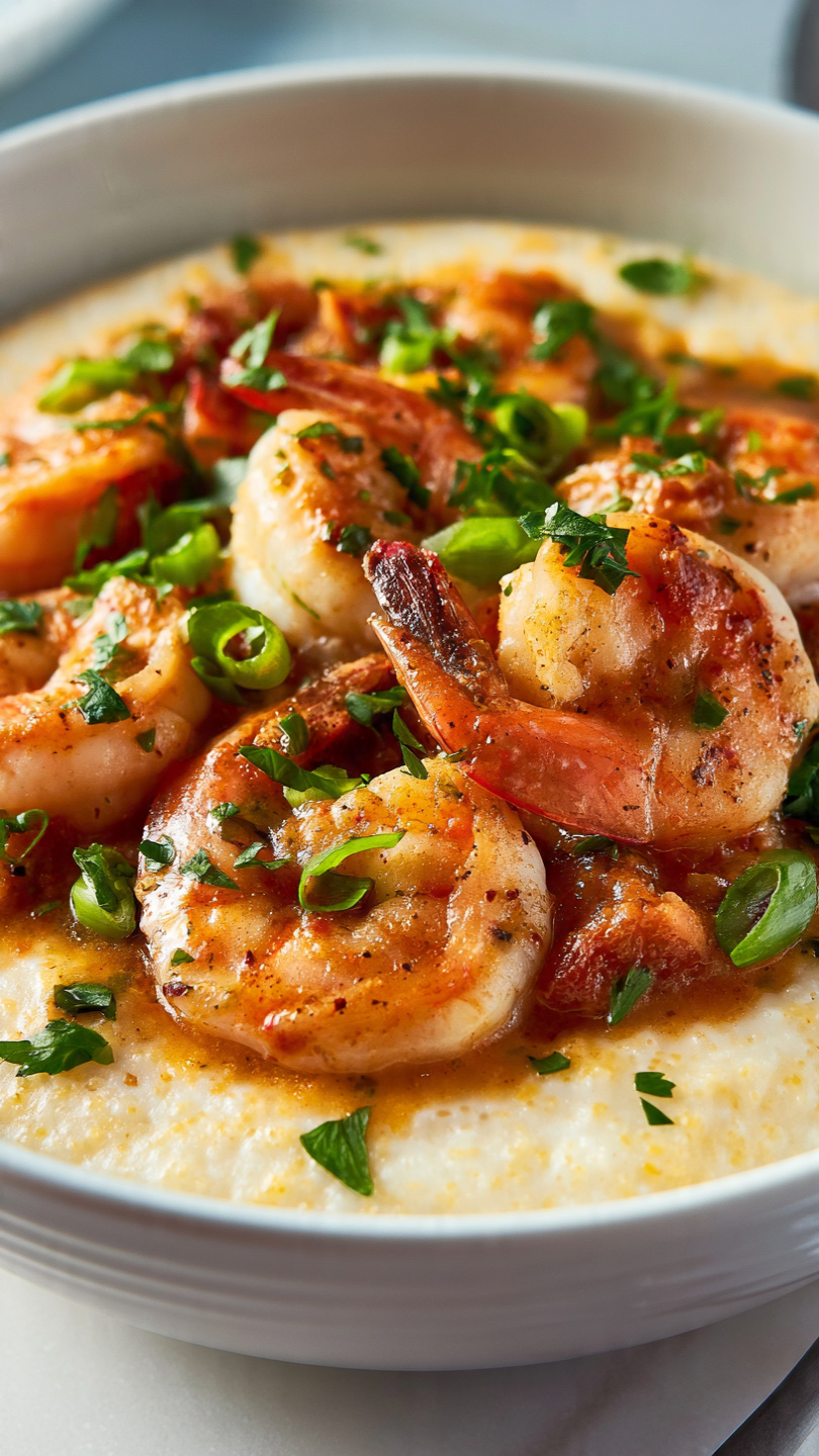 Cajun Shrimp and Grits