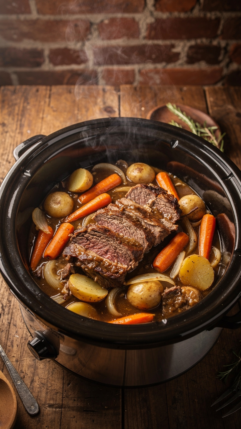 The Best Crockpot Pot Roast Recipe (Fall-Apart Tender Every Time)