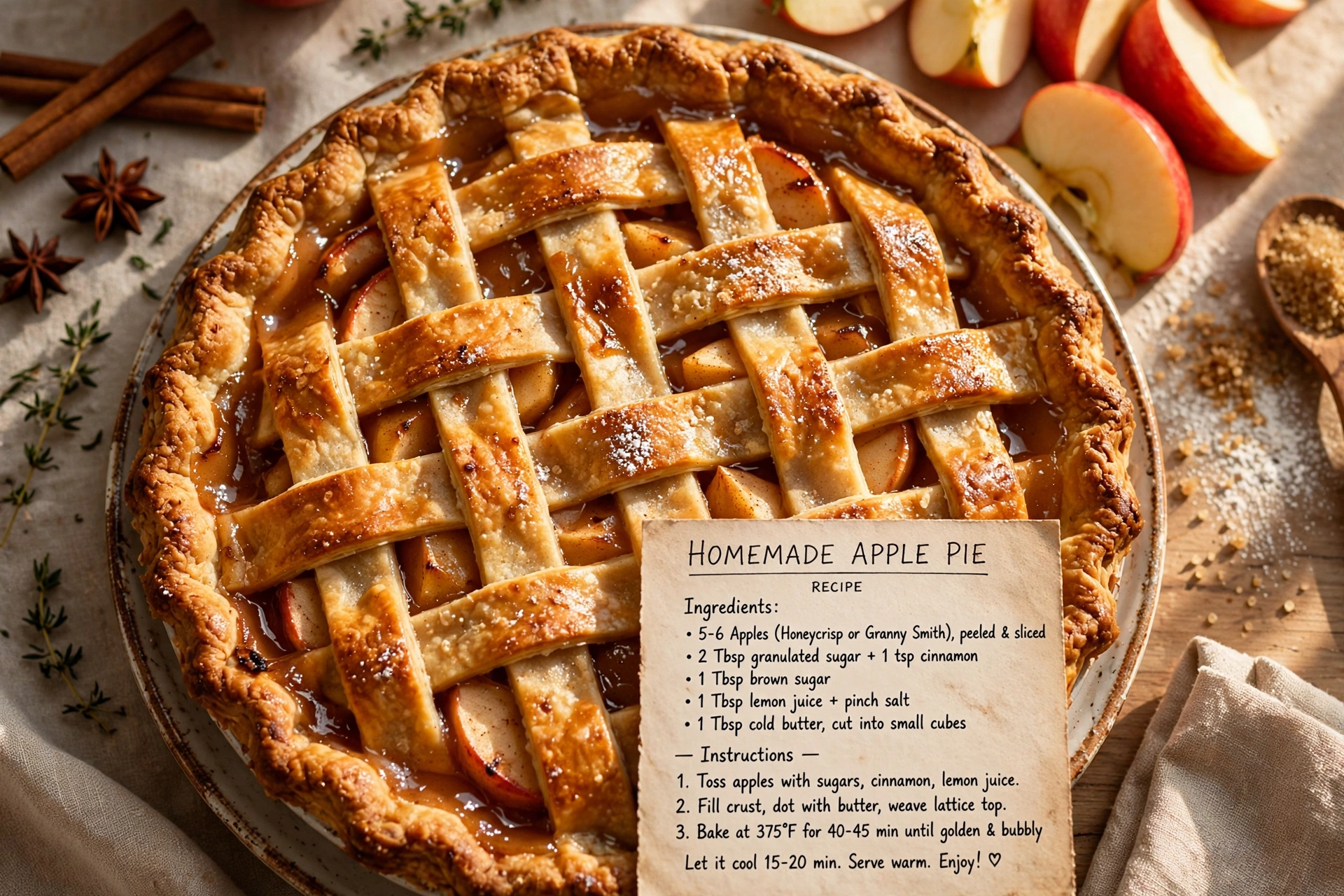 Homemade Apple Pie